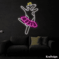 thumbnail image 1 of Craftnamesign Cow Dancing Neon Sign, Nursery Kid Room Decor, Cow LED Sign, 1 of 4