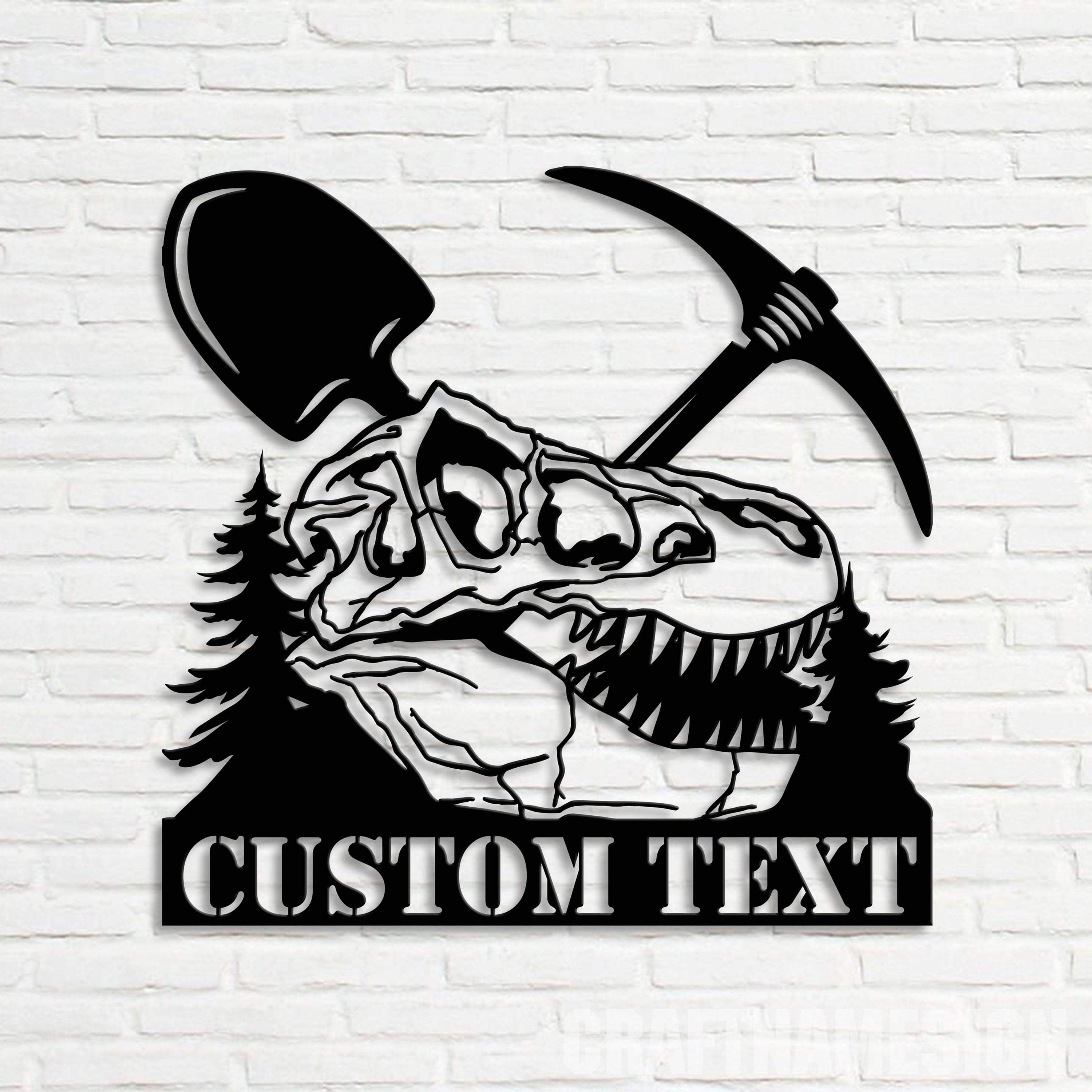 Craftnamesign Custom Archaeology Metal Wall Decor, Archaeology Sign