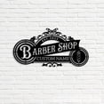 thumbnail image 1 of Craftnamesign Custom Barber Shop Metal Sign LED Light, Barber Sign, Barber Shop Decor, 1 of 5