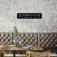 thumbnail image 1 of Craftnamesign Custom Bourbon Bar Metal Sign LED Light, Bar Wall Decor, Bar Sign, Pub Sign, 1 of 5