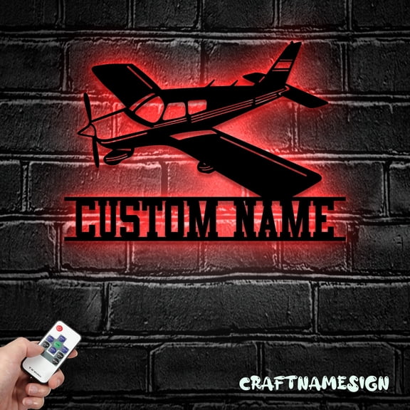Craftnamesign Custom Bowling Metal Wall Art Led Light, Bowling Player Name Sign, Bowling Sign