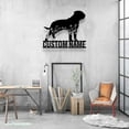 thumbnail image 1 of Craftnamesign Custom Bullmastiffs Metal Wall Art LED Light, Bullmastiffs Dog Lover Name Sign, 1 of 5