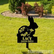 MELROSE INTERNATIONAL Floppy Eared Rabbits (Set of 2) 16.75