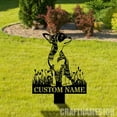 thumbnail image 1 of Craftnamesign Custom Chihuahua Dog Memorial Stake, Dog Memorial Plaque with Stake, Pet Grave Marker, 1 of 4