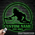 thumbnail image 1 of Craftnamesign Custom DJ Disc Jockey Metal, Personalized Disc Jockey Name Sign, 1 of 5
