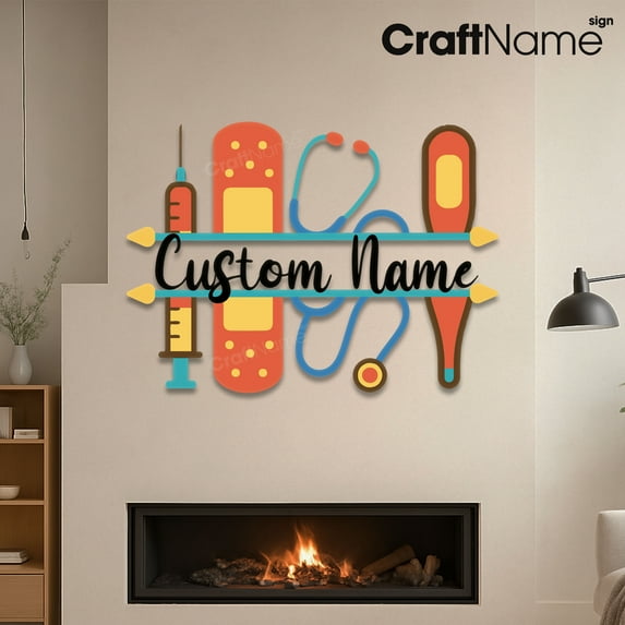 Craftnamesign Custom Doctor Metal Sign for Medical Clinic, Doctor's ...