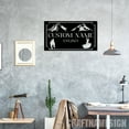 thumbnail image 1 of Craftnamesign Custom Fishing Lake House Metal Wall Art, Fathers Day Gift, Fish Art, Fishing Decor, 1 of 5