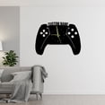 thumbnail image 1 of Craftnamesign Custom Game Controller Wall Clock For Game Room Video Game Store Decor, 1 of 4
