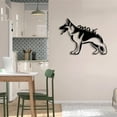 thumbnail image 1 of Craftnamesign Custom German Shepherd Dog Metal Wall Art Decor, German Shepherd Decoration For Home, 1 of 5