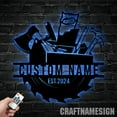 thumbnail image 1 of Craftnamesign Custom Handyman Metal Wall Art, Custom Name Sign Home Decor, 1 of 5