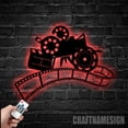 thumbnail image 1 of Craftnamesign Custom Movie Metal Wall Art LED Light, Personalized Cinema Film Movie Decor, 1 of 5