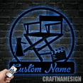 thumbnail image 1 of Craftnamesign Custom Movie Theme Director Wall Art, Custom Director Name, 1 of 5