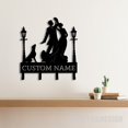thumbnail image 1 of Craftnamesign Custom Mr Mrs Dance Metal Key Holder, Couple Dance Key Holder, Entryway Coat Hooks, 1 of 5