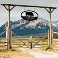 thumbnail image 1 of Craftnamesign Custom Outdoor Pig Farm Metal Sign, Pig Farm Sign, Farmhouse Decor, 1 of 3