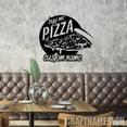 thumbnail image 1 of Craftnamesign Custom Pizzeria Sign, Pizza Sign, Shop Sign, Kitchen Decor, Personalised Gift, 1 of 5