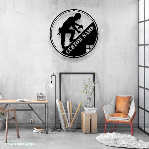 Craftnamesign Custom Plumber Metal Sign LED Light, Plumber Gifts, Plumbing Sign, Plumber Decor