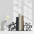 thumbnail image 1 of Craftnamesign Custom Science Metal Bookends for Shelves, Chemistry Book Shelf Holder, 1 of 4