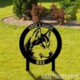 thumbnail image 1 of Craftnamesign Custom Siberian Husky Dog Memorial Stake, Dog Memorial Plaque, Dog Grave Marker, 1 of 4