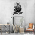 thumbnail image 1 of Craftnamesign Custom Skeleton Reads Book Metal Sign, Skeleton Sign, Skull Wall Hanging, Book Art, 1 of 5
