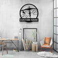 thumbnail image 1 of Craftnamesign Custom Skydiving Metal Wall Art LED Light, Parachute Sign, Skydiving Wall Decor, 1 of 5