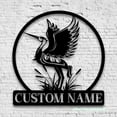 thumbnail image 1 of Craftnamesign Custom Three Wheel Motorcycle Metal Wall Art LED Light, Personalized Biker Name Sign, 1 of 5