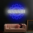 thumbnail image 1 of Craftnamesign Garage Neon Light, Open Led Sign For Home Garage, Garage Sign Wall Decor, 1 of 5