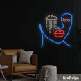 thumbnail image 1 of Craftnamesign Girl Cry Neon Sign, Girl Room Decor, Girl Face Wall Art, 1 of 4
