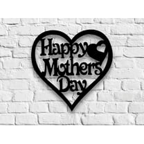 Craftnamesign Happy Mothers Day Metal Sign LED Light, Gifts For Mom, Happy Mother's Day Decor