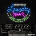 thumbnail image 1 of Craftnamesign Laundry Room Neon Sign, Laundry LED Signage, Open Signs, Laundry Sign, 1 of 4