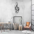 thumbnail image 1 of Craftnamesign Musical Note Metal Wall Art LED Light, Music Name Sign, Music Room Decor, 1 of 5