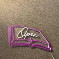 thumbnail image 1 of Craftnamesign Open Book Welcome Neon Sign, Book Store LED Sign, Library Decoration, 1 of 4
