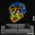 thumbnail image 1 of Craftnamesign Pizza Gamer Neon Sign, Pizza Restaurant Decor, Gamer Gifts, 1 of 4