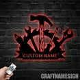 thumbnail image 1 of Craftnamesign Repair Tools Metal Wall Art LED Light, Custom Handyman Name Sign, Garage Metal Sign, 1 of 5