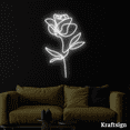 thumbnail image 1 of Craftnamesign Rose Neon Sign, Flower Shop LED Sign, Girl Room Decor, 1 of 4