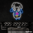 thumbnail image 1 of Craftnamesign Sheep Cakes Neon Sign, Cakes Shop Decor, Kid Room Decor Gift, 1 of 4