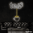 thumbnail image 1 of Craftnamesign Tea Neon Sign, Tea Shop LED Signs, Coffee Tea Shop Decor, 1 of 4