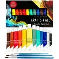 thumbnail image 1 of Crafts 4 All 0.4 oz Multi-color Satin Acrylic Art Paint (15 Pieces), 1 of 3