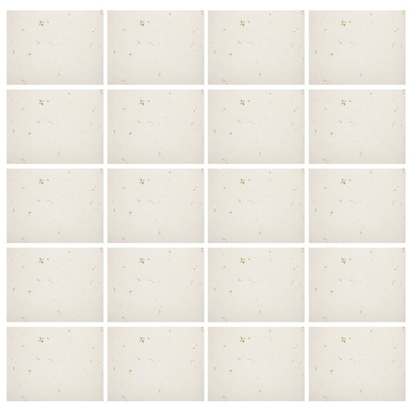 Crafts 50 Sheets Rice Paper Gift Warapping Chinese Calligraphy Mountain Flowers and Plants Four Feet