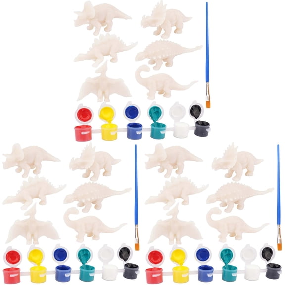 Crafts and Arts Set Painting Kit Dinosaurs Toys Art and Craft Supplies Kids Makeup Dolls to Practice on Animal Building for Boys Go Go Smart Wheels compatible with Motorized Body Awareness Games