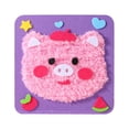 thumbnail image 1 of Crafts & DIY Toys DIY Embroidery Doll Set for Kids Sewing Arts and Crafts Kit Cartoon Animal Projects with Yarn Board Stickers and Hands-On Activities 1pc, 1 of 3