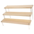 thumbnail image 1 of Crafts Display Stand Layered Step Rack Organization Shelf Cupcake Topper Dessert Stands, 1 of 8