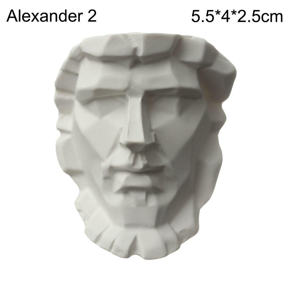 Crafts Home Decor Celebrities Desktop Ornament Gypsum Bust Portraits ...