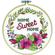 Crafts Janlynn Counted Cross Stitch Kit, Home Sweet Home