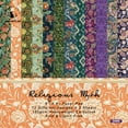 thumbnail image 1 of Crafts Scrapbook Paper, 6'' x 6'' Colored Card Stock Decoupage Floral Paper for Art Supplies Planner Accessories Card Making 24 Sheets, 1 of 4