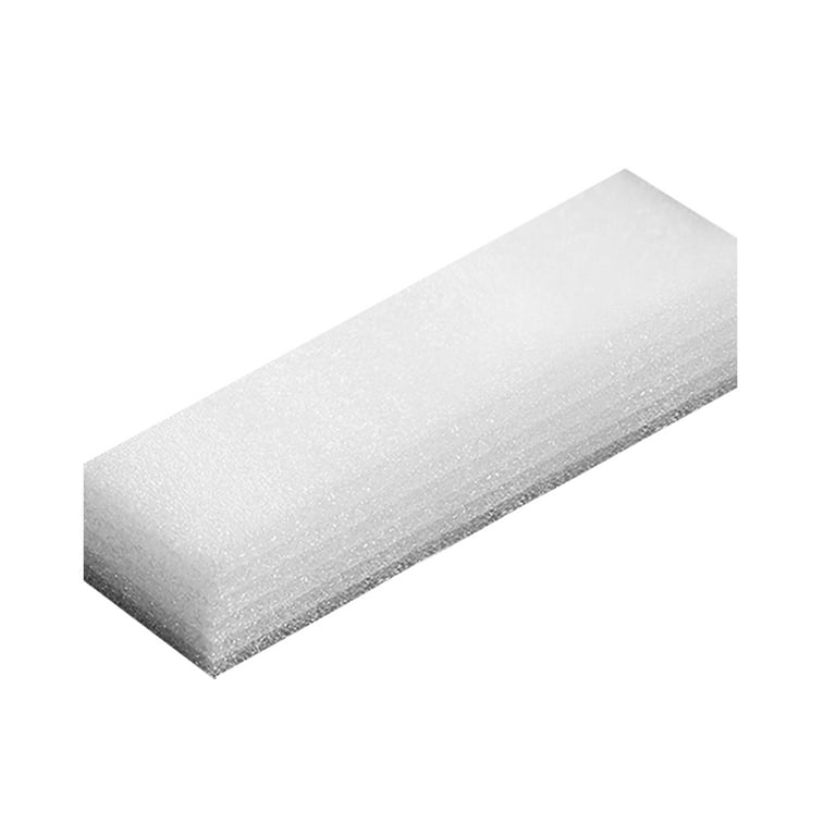 Crafts Supplies Dry Foam White Pearl Cotton Rectangle Foam Block Shockproof  Packaging Foam For Wedding Birthday Party18x4.5x4.5