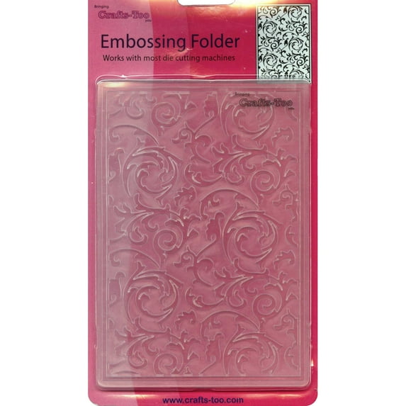 Crafts-Too Embossing Folder 4"X6"-Scrollworks