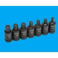 thumbnail image 1 of Craftsman 1/2 Drive Impact HEX Allen Bit MM Metric Socket Set 7 Piece 9-15mm NEW, 1 of 1