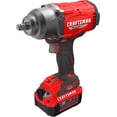 thumbnail image 1 of CRAFTSMAN V20 RP Impact Wrench, Cordless, Brushless, High Torque, 1/2 Inch, 4Ah Battery and Charger Included (CMCF940M1), 1 of 12