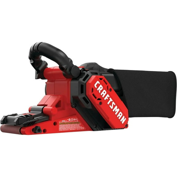 Craftsman 21 in. L x 3 in. W Corded Belt Sander 7 amps 800 FPM Variable Speed - Case Of: 1