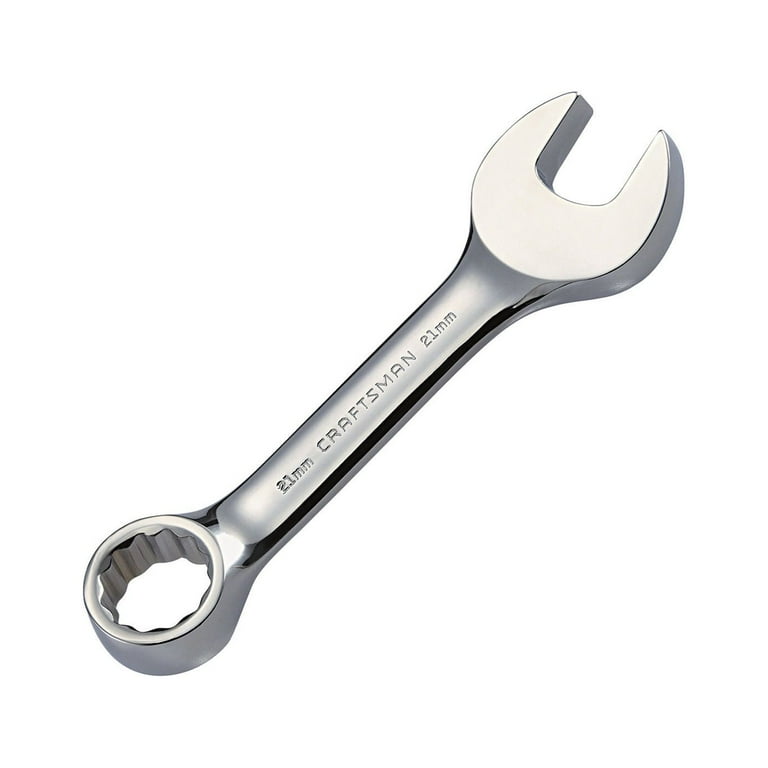 Craftsman 21MM Full Polish Stubby Wrench 12pt. 44124